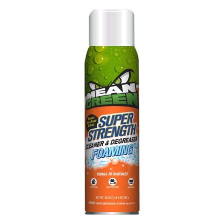 Mean Green Degreaser, 20 oz Aerosol Can, Foam 354204